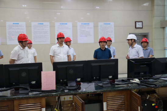 湖南能源監管辦黨組成員、副專員劉志成帶隊督導檢查湖南發展株洲航電分公司安全生產工作